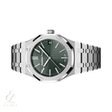 Audemars Piguet | Silver Green Dial Watch – product image 2