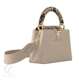 Louis Vuitton | Capucines BB Galet Grey Taurillon Leather Bag – product image 2