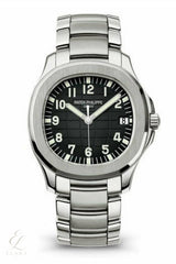 Patek Philippe | Aquanaut Black Dial Silver Tone Watch – product image 2