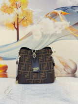 Fendi | Boston 365 Medium Brown Bag – Black