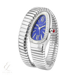 Bvlgari | Serpenti Tubogas Blue Dial Silver Steel Watch – product image 3
