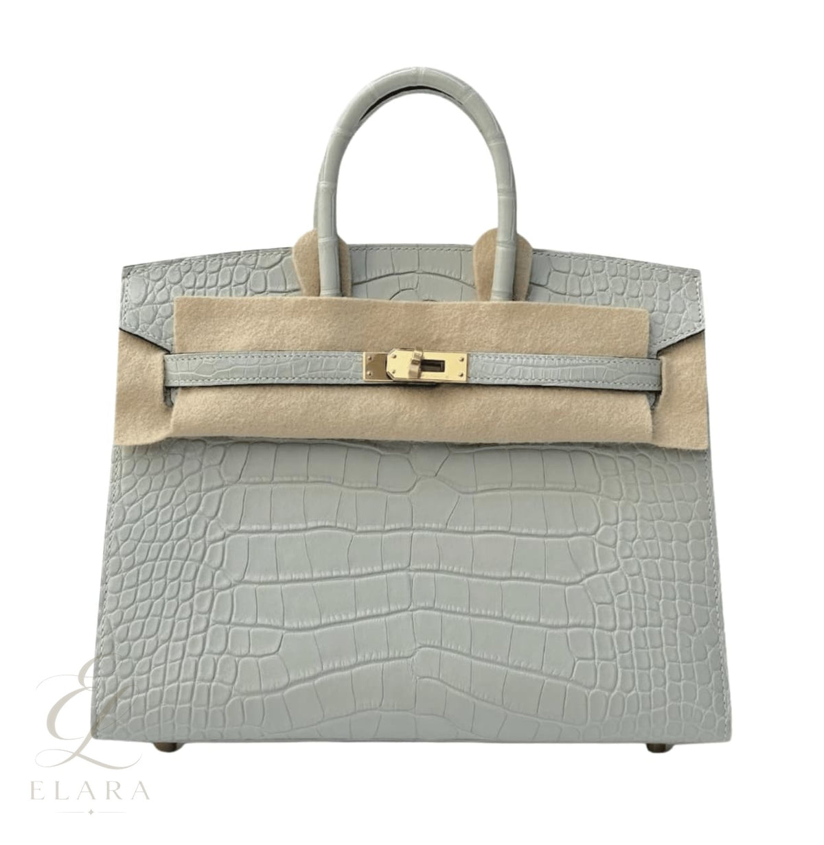 Hermès | Birkin 25 Pale Grey Silvery Undertones Bag – product image 1