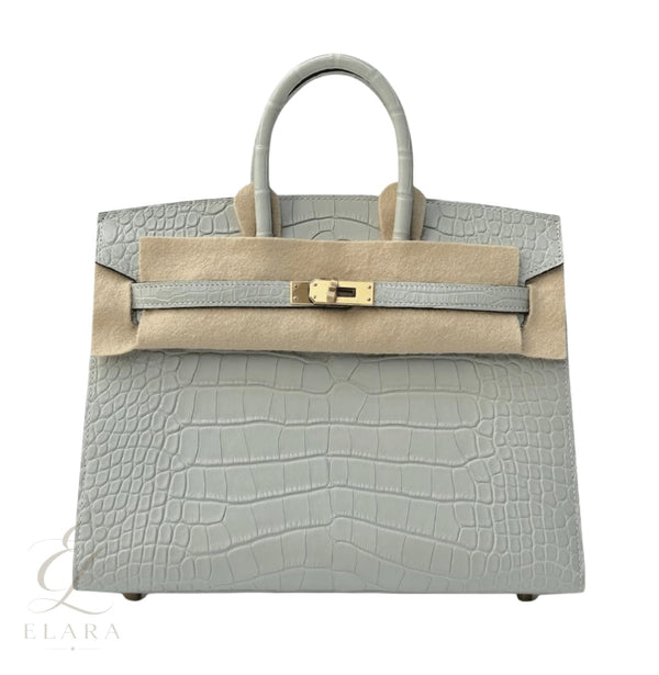 Hermès | Birkin 25 Pale Grey Silvery Undertones Bag