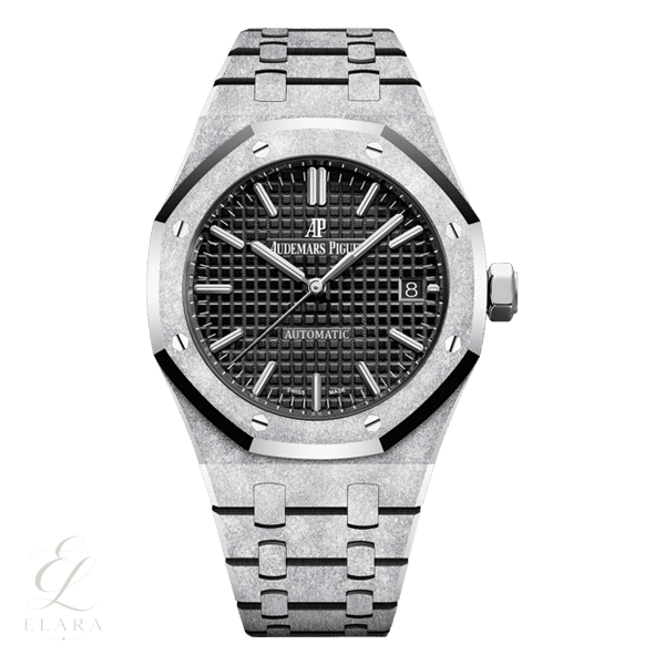 Audemars Piguet | Selfwinding Frosted Gold Black Dial Watch