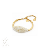Dior | Pearl Cuff Bracelet Gold Silver