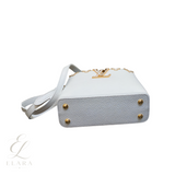 Louis Vuitton | Capucines Taurillon Bag – White – product image 2