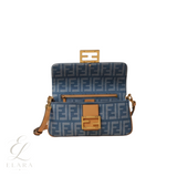 Fendi | Shoulder Blue Ffdenim Bag – product image 3