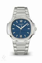Patek Philippe | Nautilus Blue Dial Silver Watch – product image 2