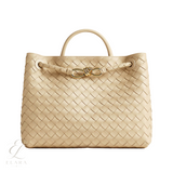 Bottega Veneta | Andiamo Beige Leather Tote Bag – product image 1