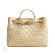 Bottega Veneta | Andiamo Beige Leather Tote Bag – product image 1