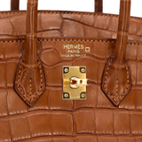 Hermès | Birkin 25 Rich Brown Crocodile Bag