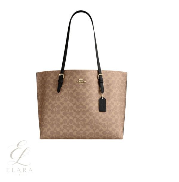 Coach | Mollie Tote Signature Coated Bag – Black