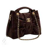 Chanel | Bow Dark Bag – Brown – product image 2