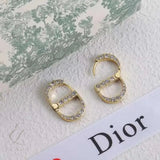 Dior | Pearls Earrings Gold