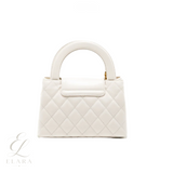 Chanel | Kelly Nano Calfskin Bag – White