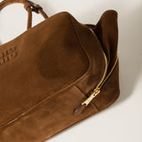 Miu Miu | Suede Beau Bag – Cocoa Brown – product image 3
