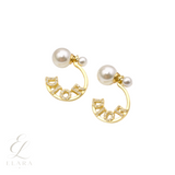 Dior | Pearls Earrings Gold – product image 2