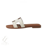Hermès | Oran Slides – White – product image 1
