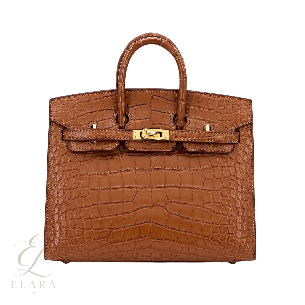 Hermès | Birkin 25 Rich Brown Crocodile Bag