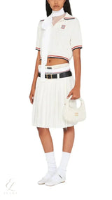 Miu Miu | Wander Shoulder Matelassé Nappa Leather Bag – White – product image 4