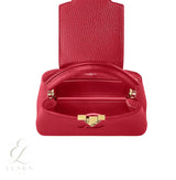 Louis Vuitton | Capucines Mini Scarlet Red Taurillon Leather Bag – product image 3