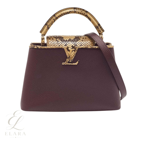 Louis Vuitton | Capucines BB Grained Taurillon Leather Bag