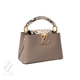 Louis Vuitton | Capucines Steeple Grey Python Bag – product image 2
