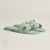 Hermès | Oran Slides – Green – product image 2
