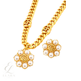 Gucci | GG Pearl Pendant Chain Necklace Gold – product image 2