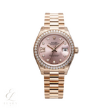 Rolex | Datejust Rose Gold Diamond Watch – product image 1