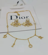 Dior | Layered Charm Necklace Gold – product image 4