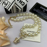 Chanel | Brooch Crystal Lettering CC Logo – product image 3