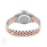 Rolex | Datejust 28 Rose Dial Diamond Bezel Watch – product image 2