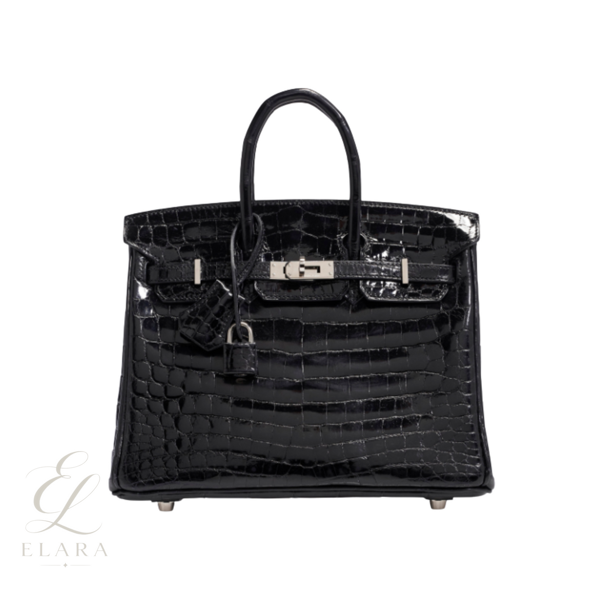 Hermès | Birkin 35 Crocodile Silver Lock Bag – product image 1