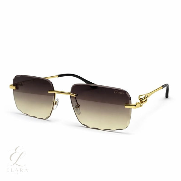 Cartier | Modern Black Lens Sunglasses