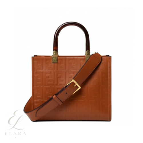 Fendi | Sunshine Brown Leather Bag