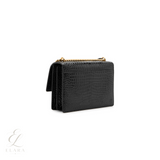 Saint Laurent | Sunset Crocodile Leather Shoulder Bag – product image 2