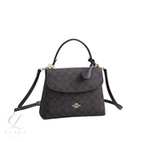 Coach | Emory Top Handle Pebble Choclate Bag – product image 1