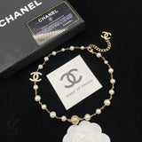 Chanel | CC Logo Choker Necklace Gold Tone – product image 5