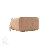 Chanel | Small Vanity Case Chain Bag – Beige – product image 3