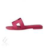 Hermès | Oran Rose Bougainvillier Slides – product image 1