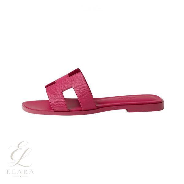 Hermès | Oran Rose Bougainvillier Slides