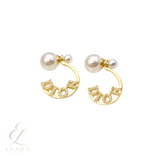 Dior | Pearls Earrings Gold – product image 3