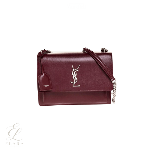 Saint Laurent | Sunset Medium Bag – Burgundy