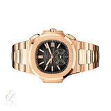 Patek Philippe | Nautilus Gold Black Gradient Dial Watch – product image 3