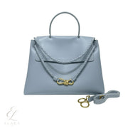 Bottega Veneta | Ciao Top Handle Light Blue Leather Bag – product image 1