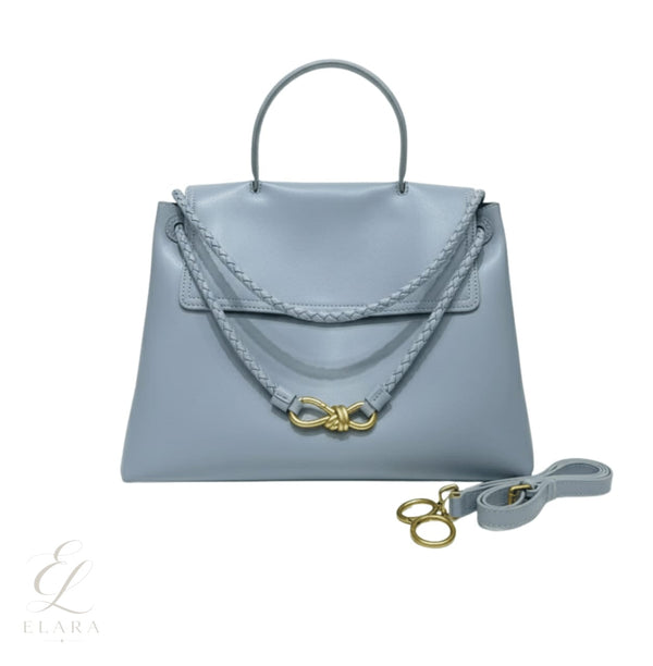 Bottega Veneta | Ciao Top Handle Light Blue Leather Bag