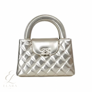 Chanel | Kelly Silver Mirrored Calfskin Bag – product image 1