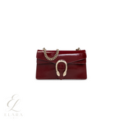 Gucci | Burgundy Shoulder Dionysus Small Bag – product image 1