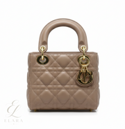 Dior | Mini Lady Blush Pink Or Nude Rose Lambskin Bag – product image 1